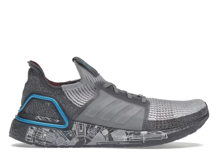 Мужские кроссовки Adidas Ultra Boost 19 Millennium Falcon, серые