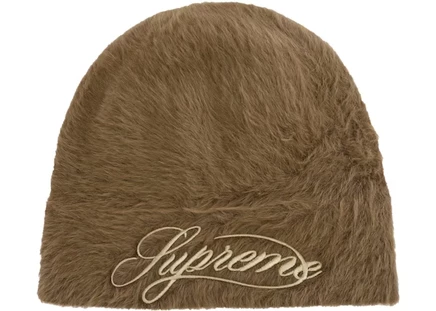Унисекс шапка Supreme Kangol Furgora Script, коричневая