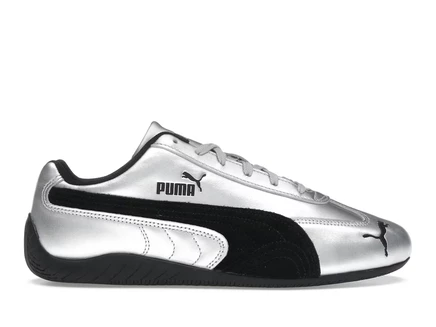 Мужские кроссовки Puma Speedcat, серебристый металлик/черный