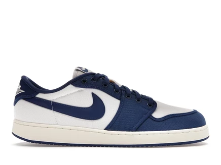 Мужские кроссовки Jordan 1 Retro AJKO Low Kentucky, бело-синие