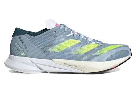 Мужские кроссовки Adidas Adizero Adios 8, Wonder Blue/Lucid Lemon
