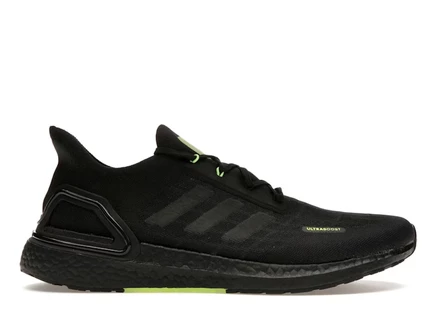 Мужские кроссовки Adidas Ultra Boost Summer.Rdy, черно-салатовые
