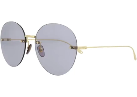 Женские солнцезащитные очки Gucci GG1149S, золотистые/фиолетовые