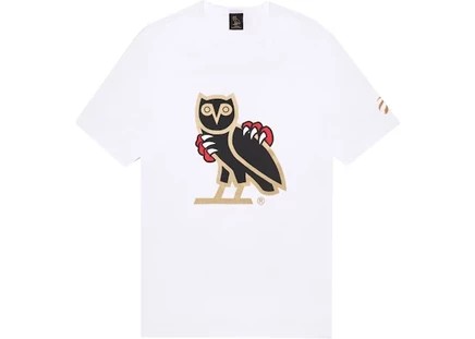 Мужская футболка OVO Jurassic Park OG Owl, белая
