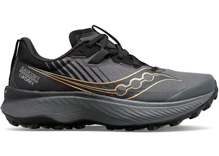 Женские кроссовки Saucony Endorphin Edge, черно-золотые