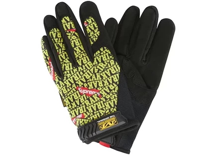 Унисекс рабочие перчатки Supreme Mechanix IRAK, желтые