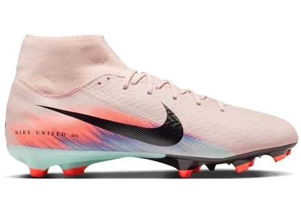 Мужские бутсы Nike Zoom Mercurial Superfly 10 Academy FG/MG, красно‑синие
