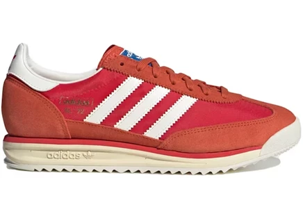 Мужские кроссовки Adidas SL 72 RS, красно-белые
