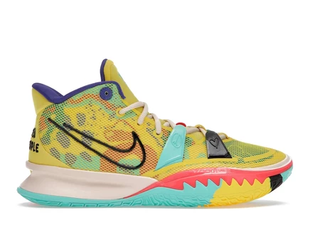 Мужские кроссовки Nike Kyrie 7 1 World 1 People, желтые