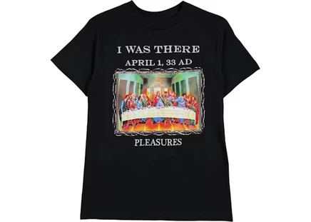Мужская футболка Pleasures Supper, черная