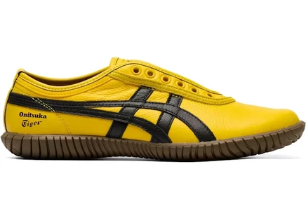 Мужские кроссовки Onitsuka Tiger Tsunahiki Slip On, желто-черные
