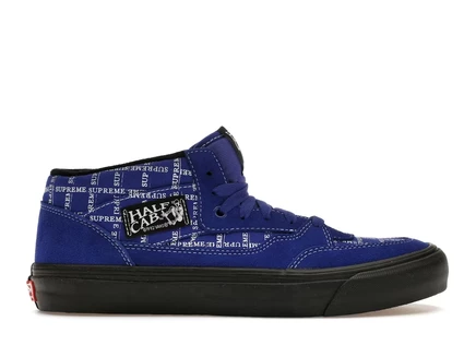 Мужские кеды Vans Half Cab Supreme Grid, синие