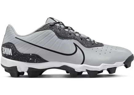 Мужские кроссовки nike alpha huarache 4 keystone, серо-белые