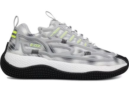 Мужские кроссовки John Geiger 004 Grey Glow, серо-черные