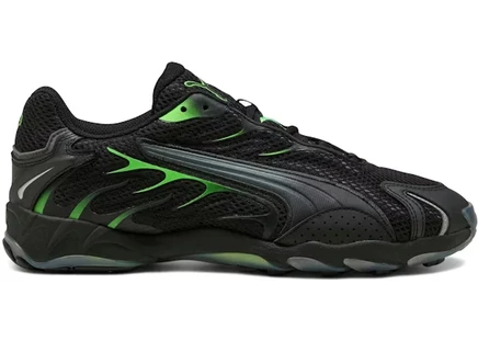 Мужские кроссовки Puma Inhale, черно-зеленые