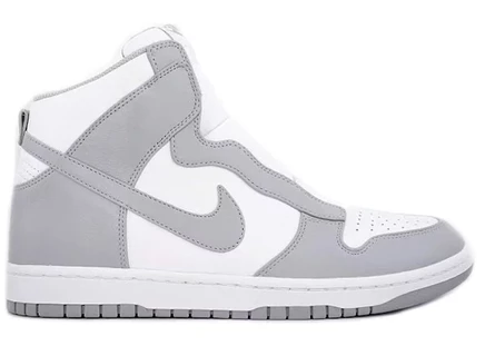 Женские кроссовки Nike Nikelab Dunk Lux sacai, бело-серые