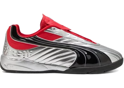 Puma V-S2 Goalgetter puma silver/for all time red