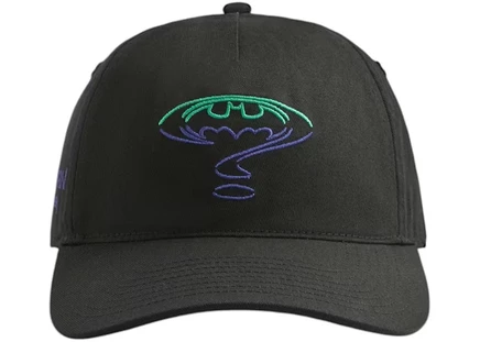 Мужская кепка Snapback Kith x Batman Riddle Twill, черная