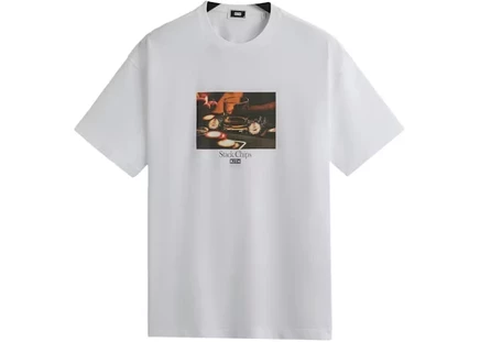 Мужская футболка Kith Stack Chips, белая