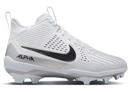 Мужские кроссовки Nike Alpha Menace Strong, белые/серебристые/черные