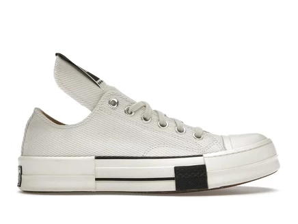 Унисекс кеды Converse Chuck Taylor 70 Ox Rick Owens, белый/кремовый/черный