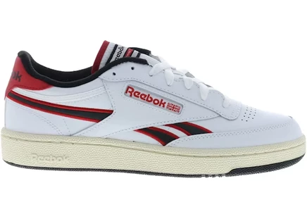 Мужские кроссовки Reebok Club C Revenge, белые/красные/черные