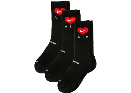 Мужские носки Nike x Drake Certified Lover Boy (3 пары), черные