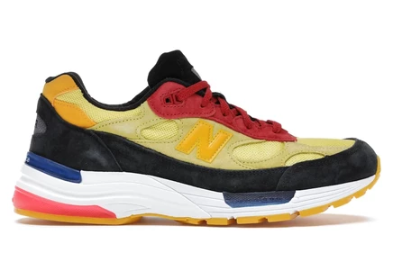 Мужские кроссовки New Balance 992, желто-красные