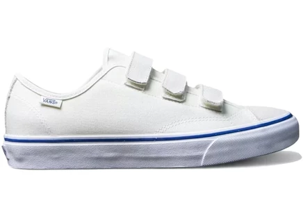 Мужские кеды Vans Prison Issue из замши, белые Marshmallow
