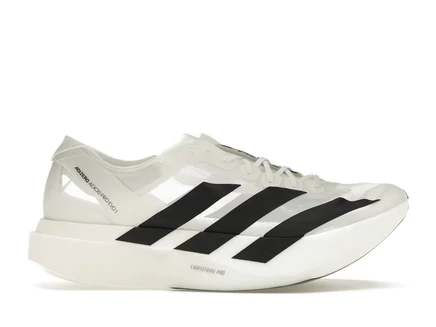 Мужские беговые кроссовки Adidas Adizero Adios Pro Evo 1, бело-черные