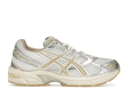 Женские кроссовки Asics Gel-1130, бело-песочные