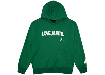 Мужская худи Jordan Fleece Love Hurts Jalen Hurts, зеленая