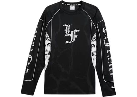 Мужская футболка Puma Lamelo Ball LaFrance Written in Chrome, черно-серая