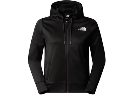 Мужское худи the north face reaxion fleece на молнии, черное