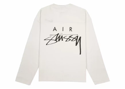 Мужская майка Stussy x Nike Dri-FIT, слоновая кость