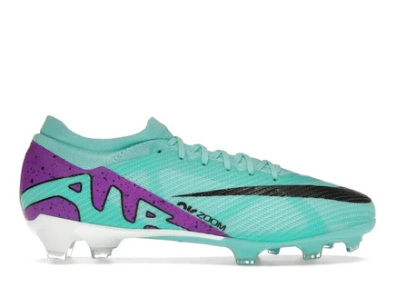 Мужские футбольные бутсы Nike Zoom Mercurial Vapor 15 Pro FG, бирюзовые