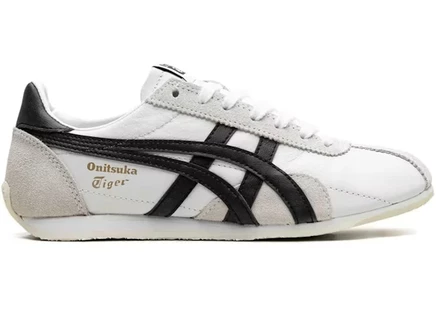 Мужские кроссовки Onitsuka Tiger Mexico Runspark, бело-черные
