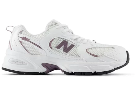 Детские кроссовки New Balance 530, белые Dark Ice Wine