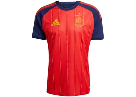 Мужская игровая футболка Adidas Spain 2026 реплика, красная