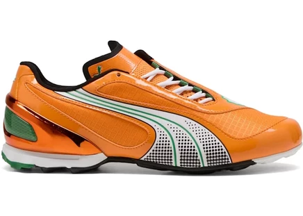 Кроссовки Puma V-S1 AFCON, оранжево-белые
