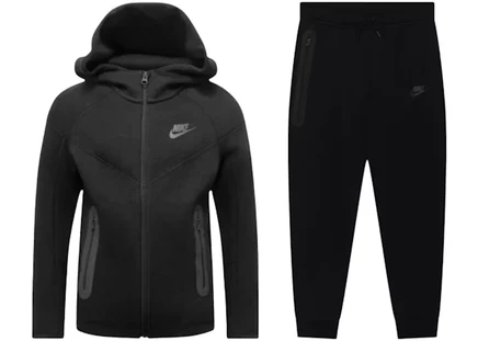 Детский комплект Nike Sportswear Tech Fleece, черный