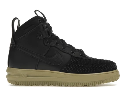 Мужские кроссовки Nike Air Force 1 Duckboot, черные/оливковые