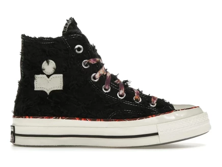 Мужские кеды Converse Chuck 70 Isabel Marant, чёрные/красные