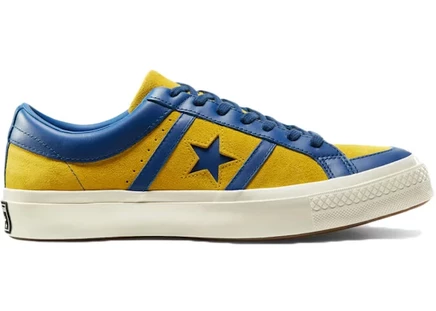 Мужские кроссовки Converse One Star Low, лимонные/синие