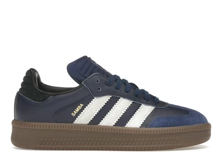 Мужские кроссовки Adidas Samba XLG, темно-синие