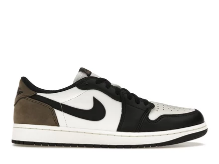Мужские кроссовки Jordan 1 Retro Low OG Mocha, бело-мокко