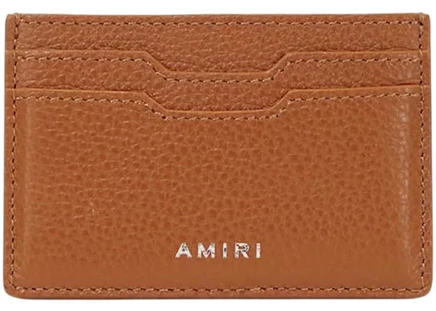 Мужской кардхолдер Amiri Core Logo, коричневый