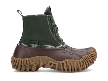 Мужские сабо Crocs Pollex Cypress by Salehe Bembury, темно-зеленые