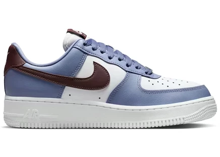 Женские кроссовки Nike Air Force 1 Low '07, сине-красно-белые