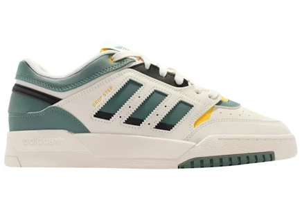 Мужские кроссовки adidas Drop Step Low, бело-зеленые